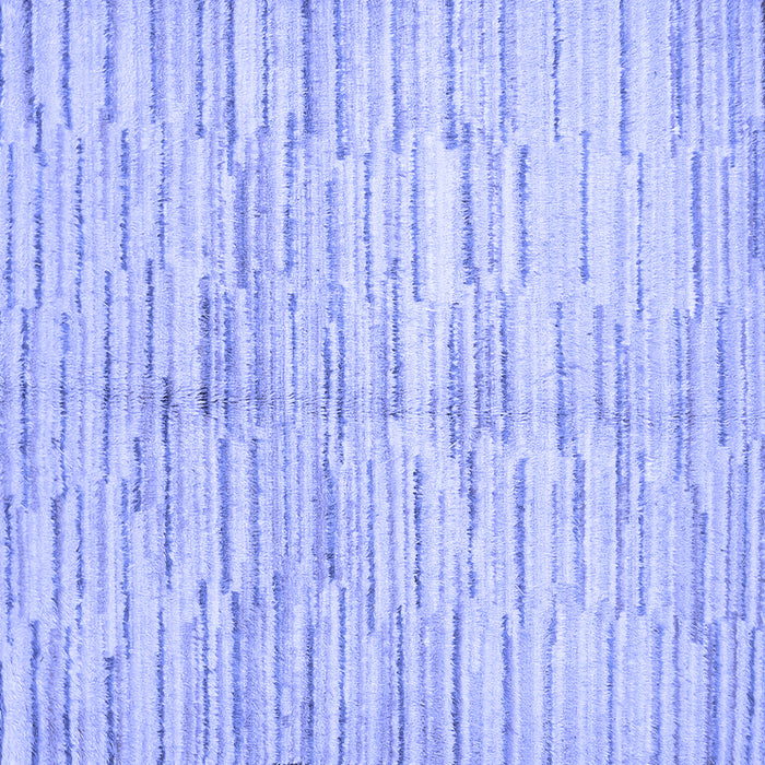 Square Abstract Blue Contemporary Rug, con1229blu