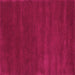 Square Abstract Pink Contemporary Rug, con122pnk