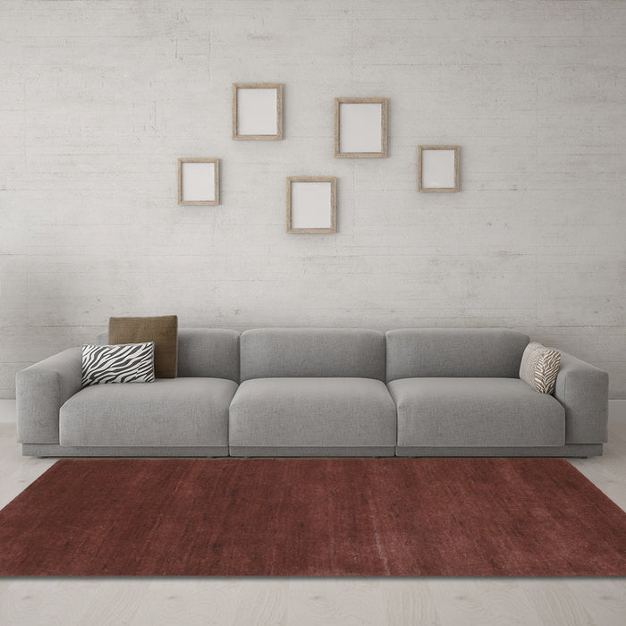 Machine Washable Abstract Light Blue Contemporary Rug in a Living Room, wshcon122lblu