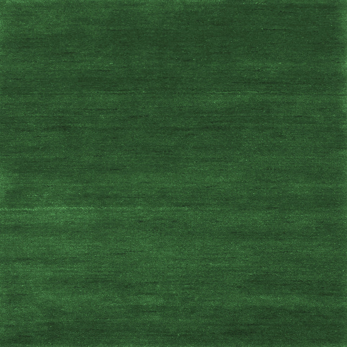 Square Machine Washable Abstract Emerald Green Contemporary Area Rugs, wshcon122emgrn