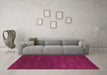 Machine Washable Abstract Purple Contemporary Area Rugs in a Living Room, wshcon122pur