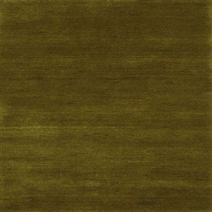 Serging Thickness of Abstract Green Contemporary Rug, con122grn