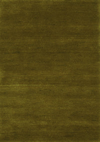 Abstract Green Contemporary Rug, con122grn