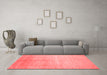 Contemporary Red Washable Rugs