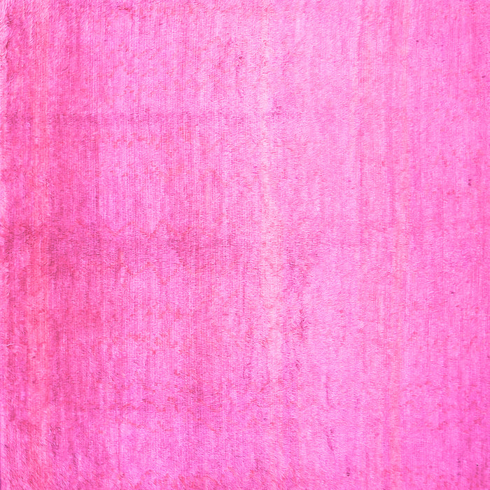 Square Machine Washable Abstract Pink Contemporary Rug, wshcon1230pnk