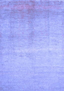 Abstract Blue Contemporary Rug, con1230blu