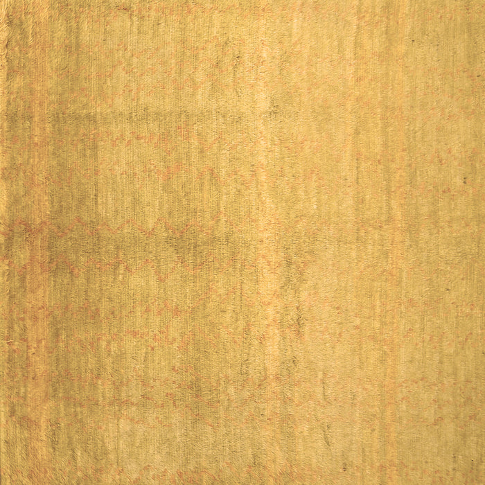 Square Abstract Brown Contemporary Rug, con1230brn