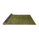 Sideview of Abstract Brown Contemporary Rug, con1231brn