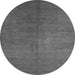 Machine Washable Abstract Gray Contemporary Rug, wshcon1231gry