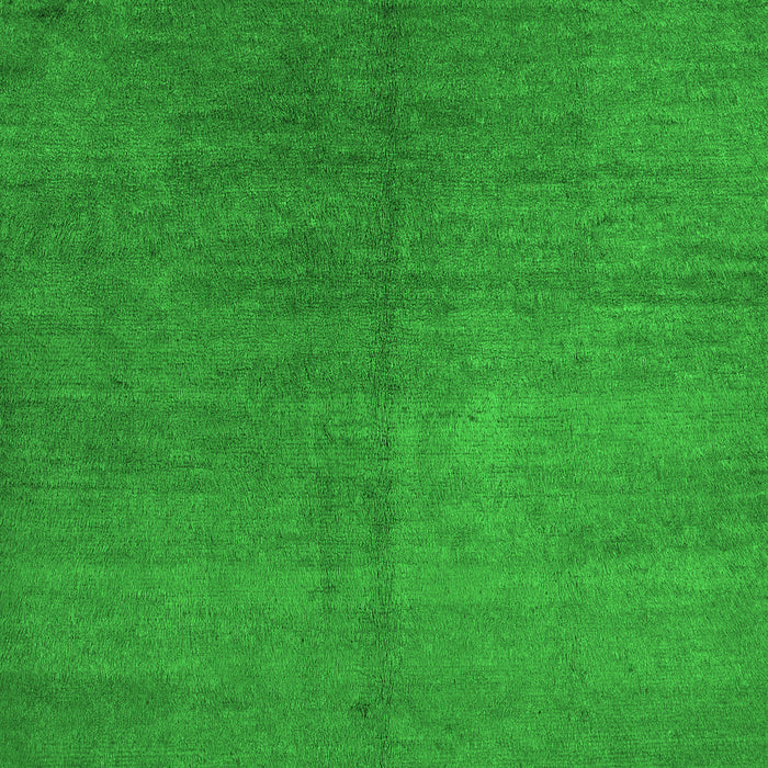Serging Thickness of Machine Washable Abstract Green Contemporary Area Rugs, wshcon1231grn