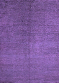 Abstract Purple Contemporary Rug, con1231pur