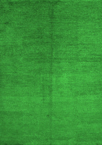 Abstract Green Contemporary Rug, con1231grn