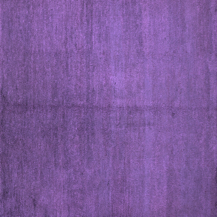 Square Abstract Purple Contemporary Rug, con1231pur