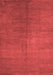 Abstract Red Contemporary Area Rugs