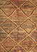 Abstract Brown Contemporary Rug, con1232brn