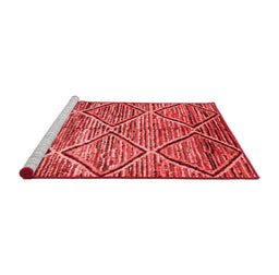 Contemporary Red Washable Rugs