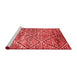 Contemporary Red Washable Rugs