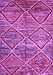 Abstract Purple Contemporary Rug, con1232pur