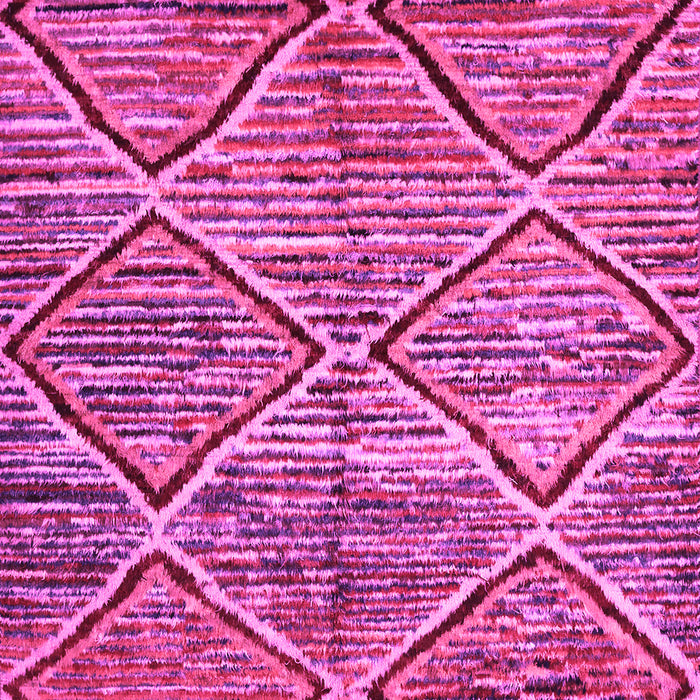 Machine Washable Abstract Pink Contemporary Rug, wshcon1232pnk