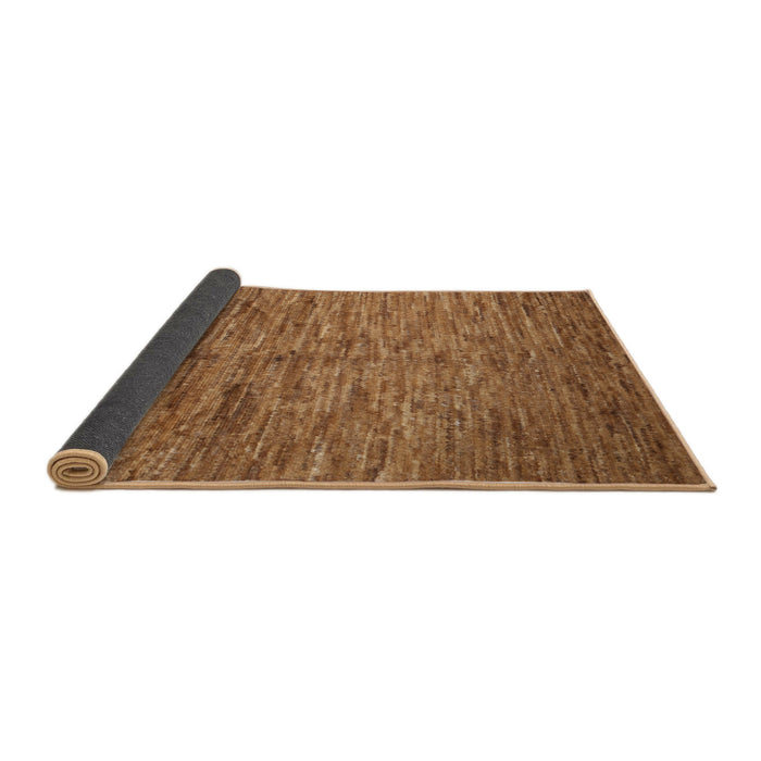 Thickness of Contemporary Mahogany Brown Modern Rug, con1233