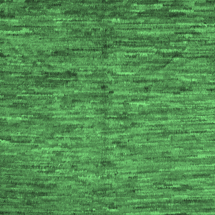 Machine Washable Abstract Emerald Green Contemporary Area Rugs, wshcon1233emgrn