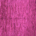 Square Abstract Pink Contemporary Rug, con1233pnk