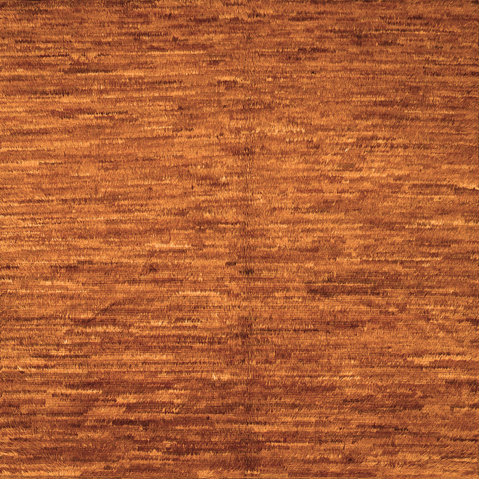 Serging Thickness of Abstract Orange Contemporary Rug, con1233org