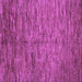 Square Machine Washable Abstract Purple Contemporary Area Rugs, wshcon1233pur