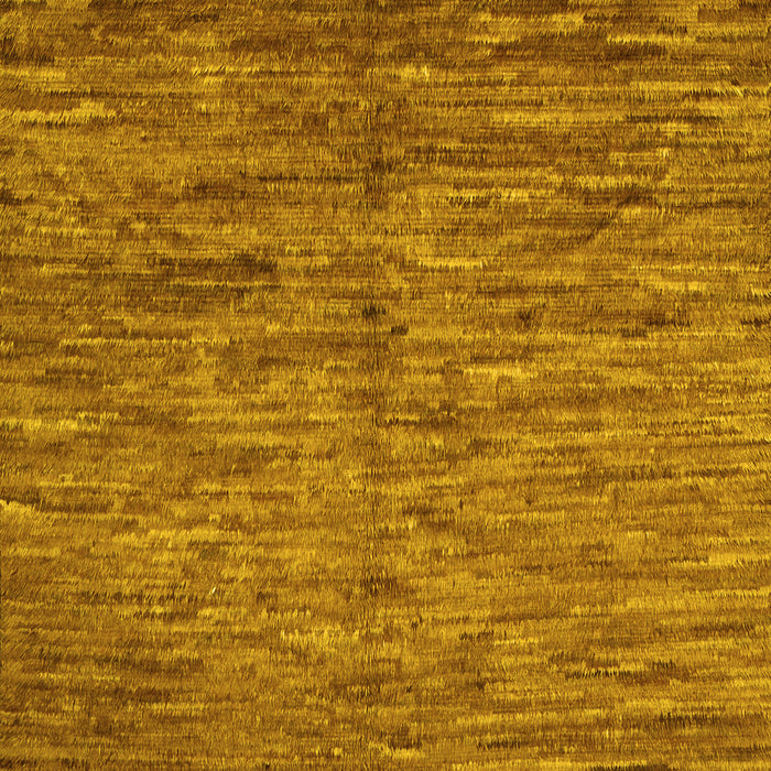 Abstract Yellow Contemporary Rug, con1233yw