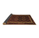 Sideview of Oriental Brown Traditional Rug, con1234brn