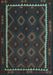 Oriental Light Blue Traditional Rug, con1234lblu