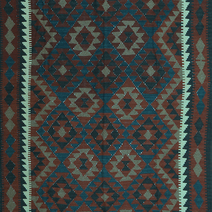 Oriental Light Blue Traditional Rug, con1234lblu