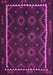 Oriental Purple Traditional Rug, con1234pur