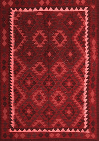 Oriental Red Traditional Rug, con1234red