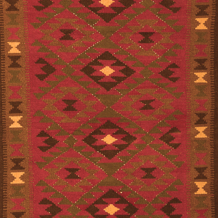 Southwestern Orange Country Rug, con1235org