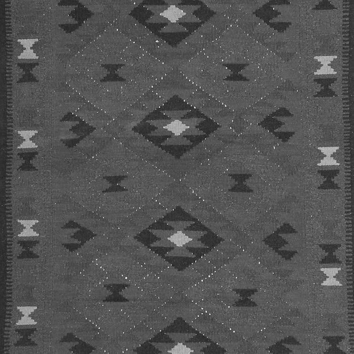 Southwestern Gray Country Rug, con1235gry