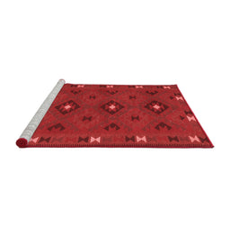 Country Red Washable Rugs