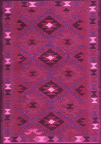 Southwestern Pink Country Rug, con1235pnk