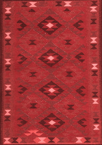 Southwestern Red Country Rug, con1235red