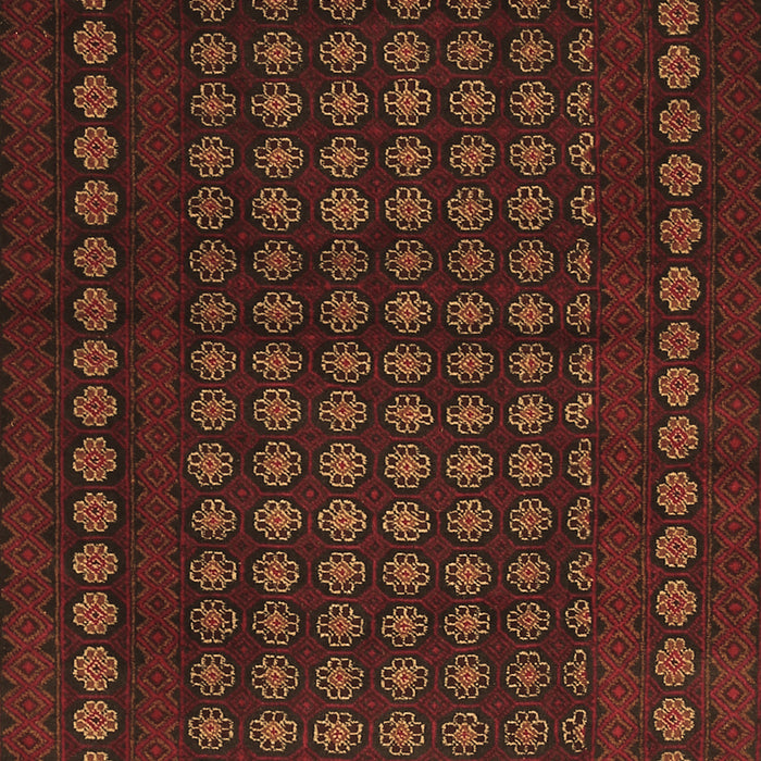 Machine Washable Abstract Brown Contemporary Rug, wshcon1236brn