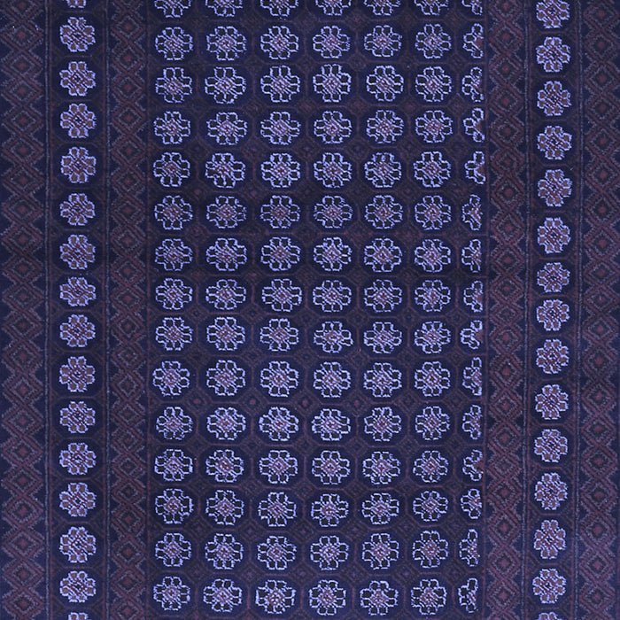 Abstract Blue Contemporary Rug, con1236blu