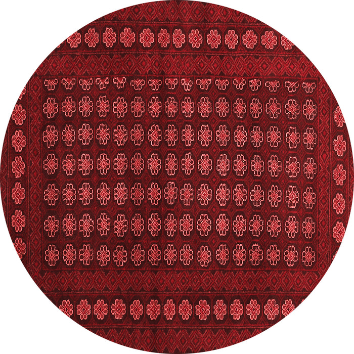 Abstract Red Contemporary Rug, con1236red