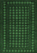 Abstract Emerald Green Contemporary Rug, con1236emgrn