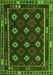 Oriental Green Traditional Rug, con1237grn