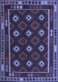 Oriental Blue Traditional Rug, con1237blu