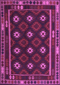 Oriental Purple Traditional Rug, con1237pur