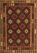 Oriental Brown Traditional Rug, con1237brn