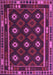 Machine Washable Oriental Purple Traditional Area Rugs, wshcon1237pur