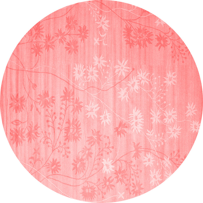 Abstract Red Contemporary Rug, con1238red
