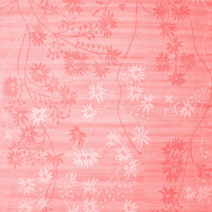 Abstract Red Contemporary Area Rugs